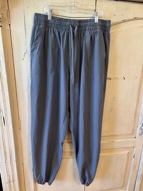 Layer 8 Gray Joggers Lightweight Athletic Pants Drawstring Women’s XL